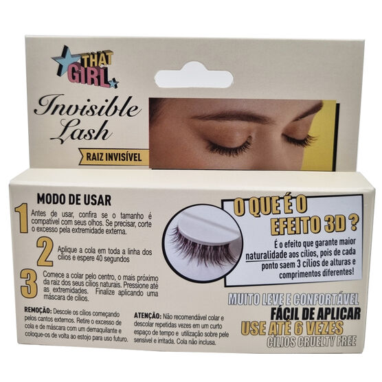 INVISIBLE LASH 3D CILIOS POSTI�OS MEGA